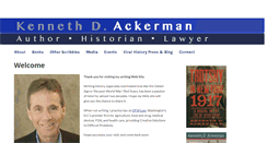 Desktop Screenshot of kennethackerman.com